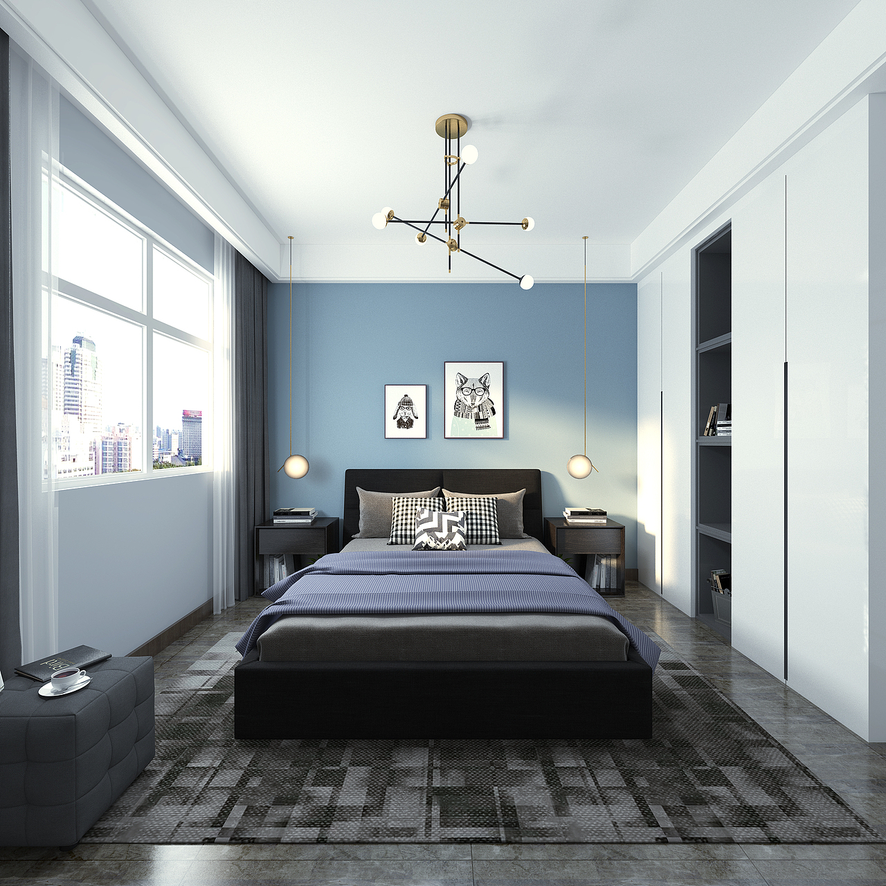 硬朗的居所（图ZMTM1ODg2MDQw） - 家装设计 - 站酷设计师独立精神HX原创素材 - 站酷ZCOOL