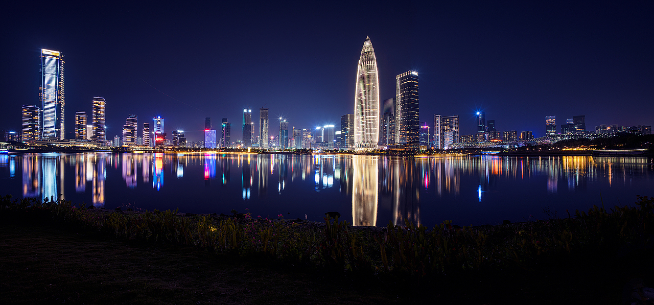 城市夜景，人才公园（图ZMjUwNzY0NjY0） - 风光摄影 - 站酷设计师菲马摄影狸花猫原创素材 - 站酷ZCOOL