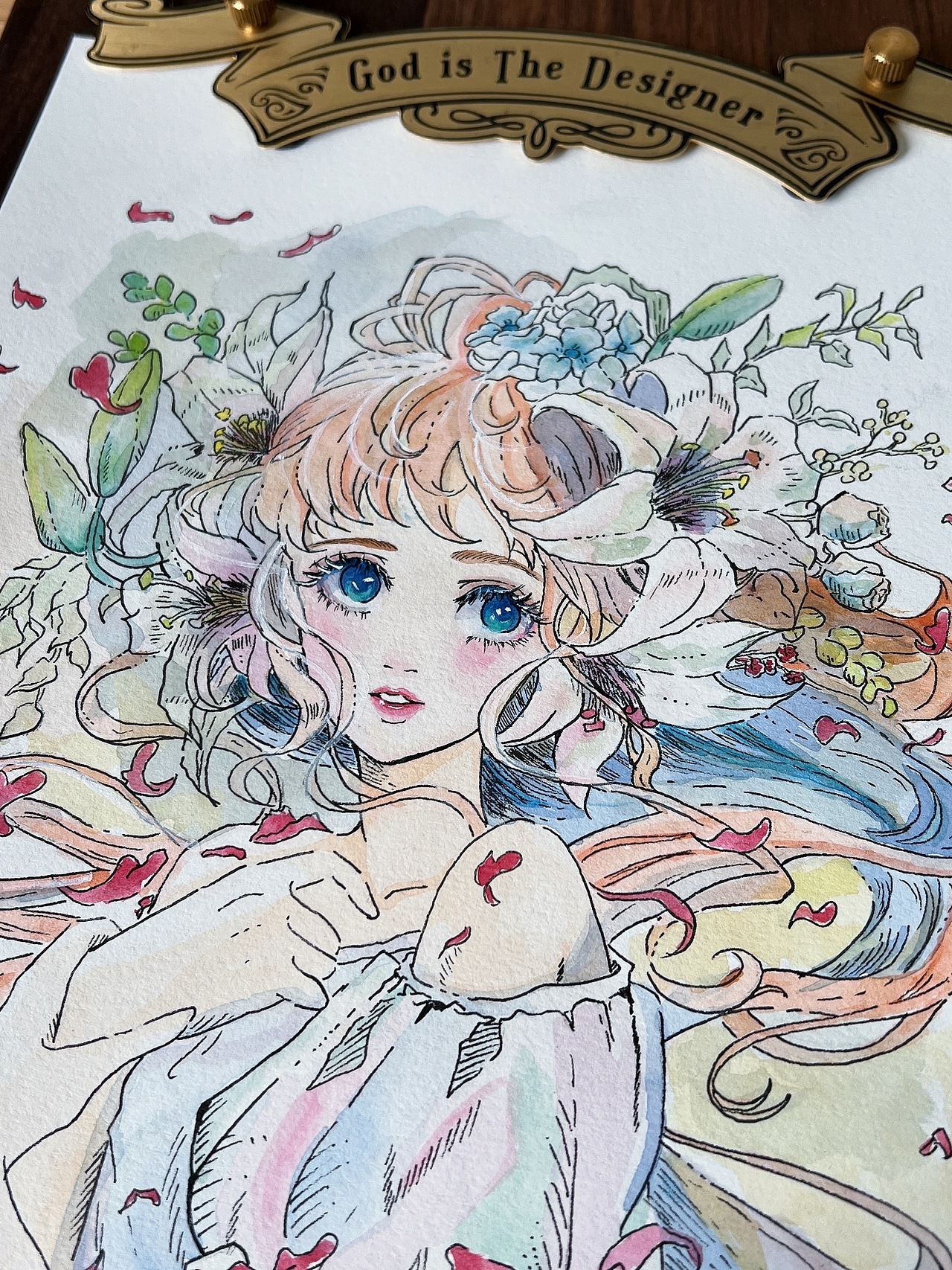 练习|繁花少女