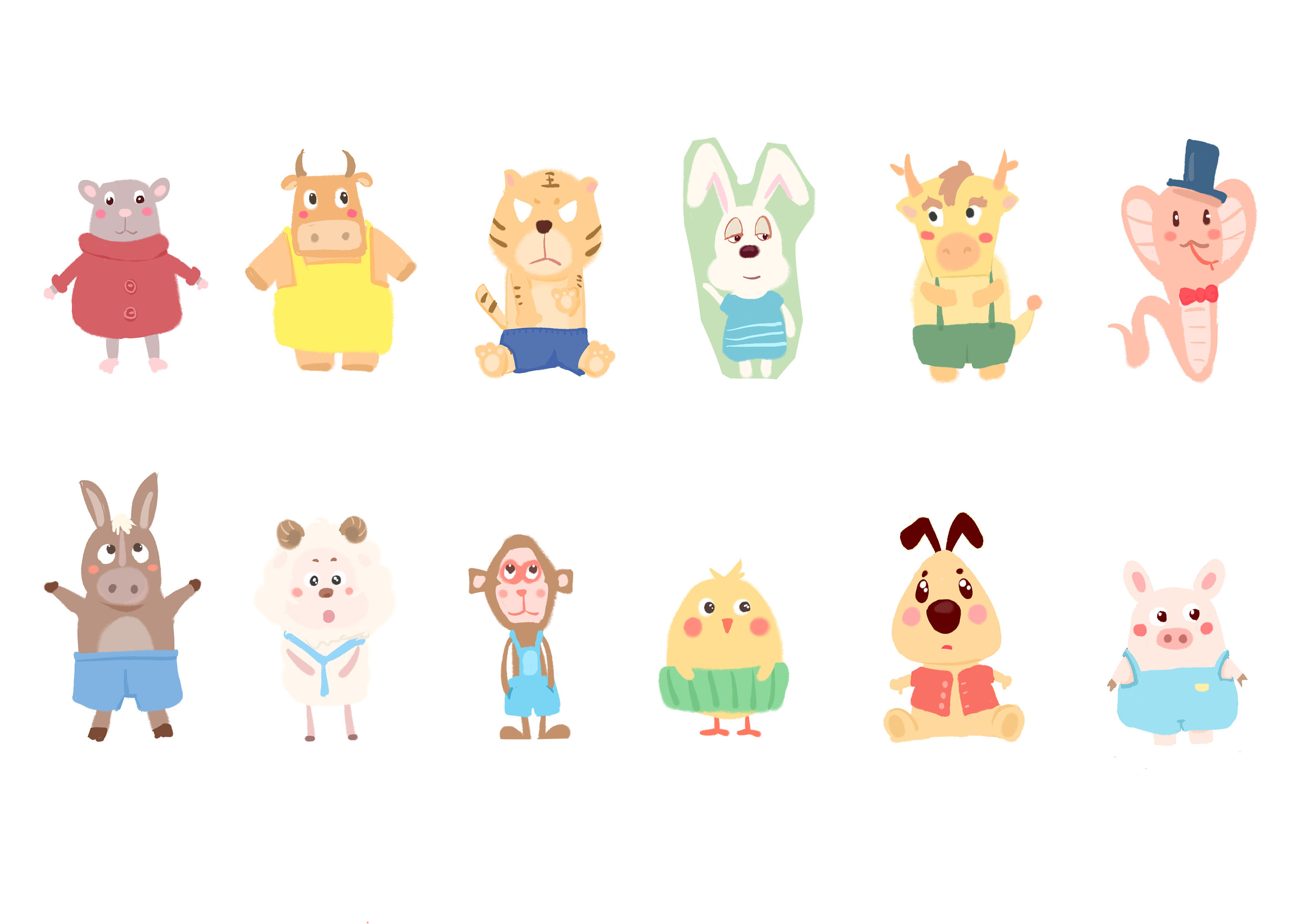 小动物造型设计