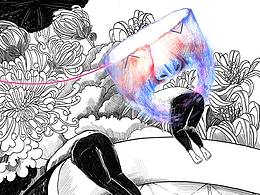 白日梦////猫空插画比赛