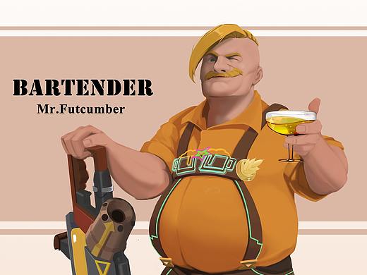 moba英雄-胖黄瓜先生的角色设计