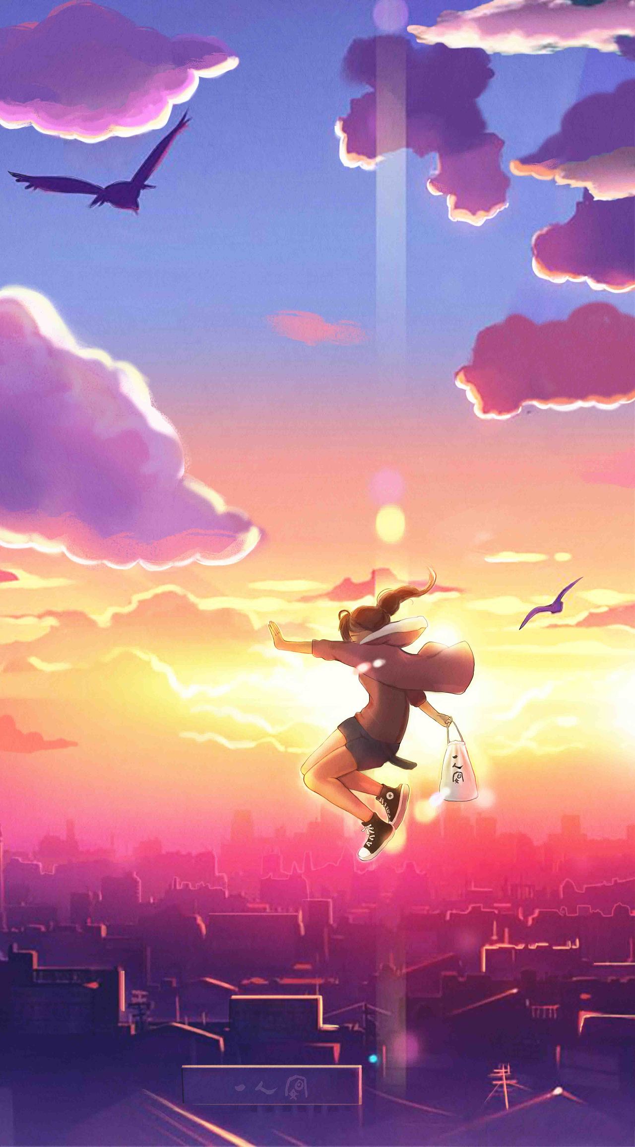 夏天清晨的阳光|插画|商业插画|瓦擦醋 - 原创作品 - 站酷 (zcool)