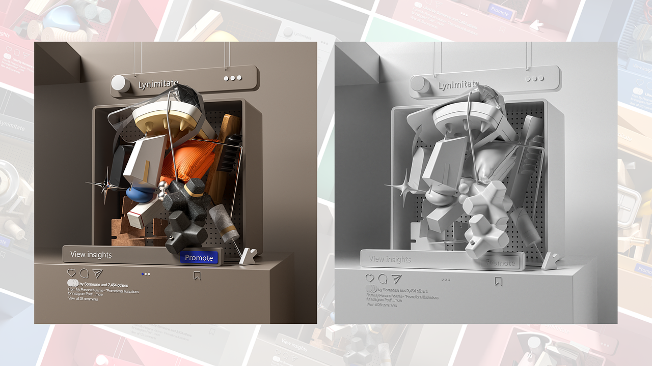 C4D练习（图ZMjg2MzEyMTc2） - 场景 - 站酷设计师汀n3原创素材 - 站酷ZCOOL