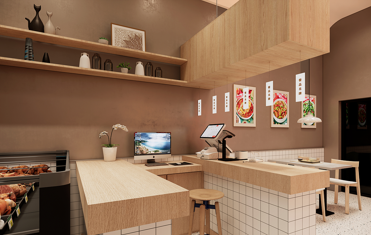 外卖快餐店设计