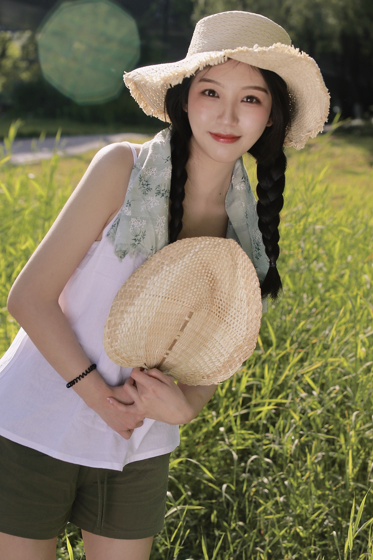 田园少女（图ZMzA4NzU3Njg4） - 人像摄影 - 站酷设计师月牙7原创素材 - 站酷ZCOOL