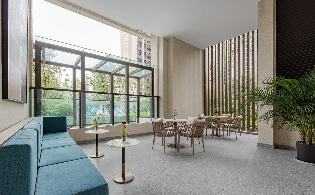 美纵设计|华宇旭辉重庆 御璟湖山公区/架空层_美纵设计-站酷zcool