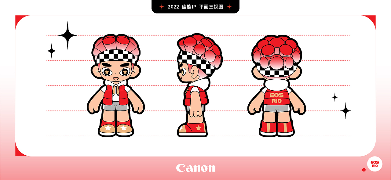 佳能青春IP-Can仔 ~（图ZMzA3NDMzODA0） - IP形象 - 站酷设计师虾渔堡原创素材 - 站酷ZCOOL