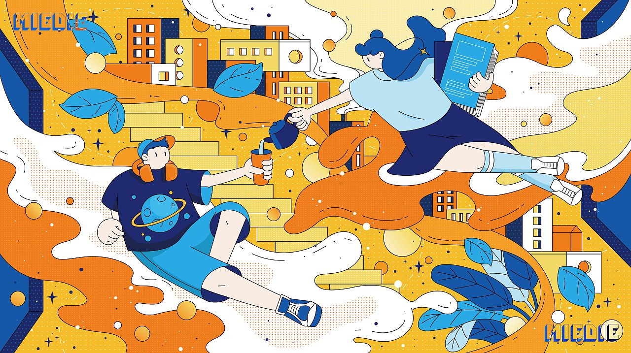 创世纪 · 创茶艺|插画|商业插画|miedie_原创作品-站酷zcool