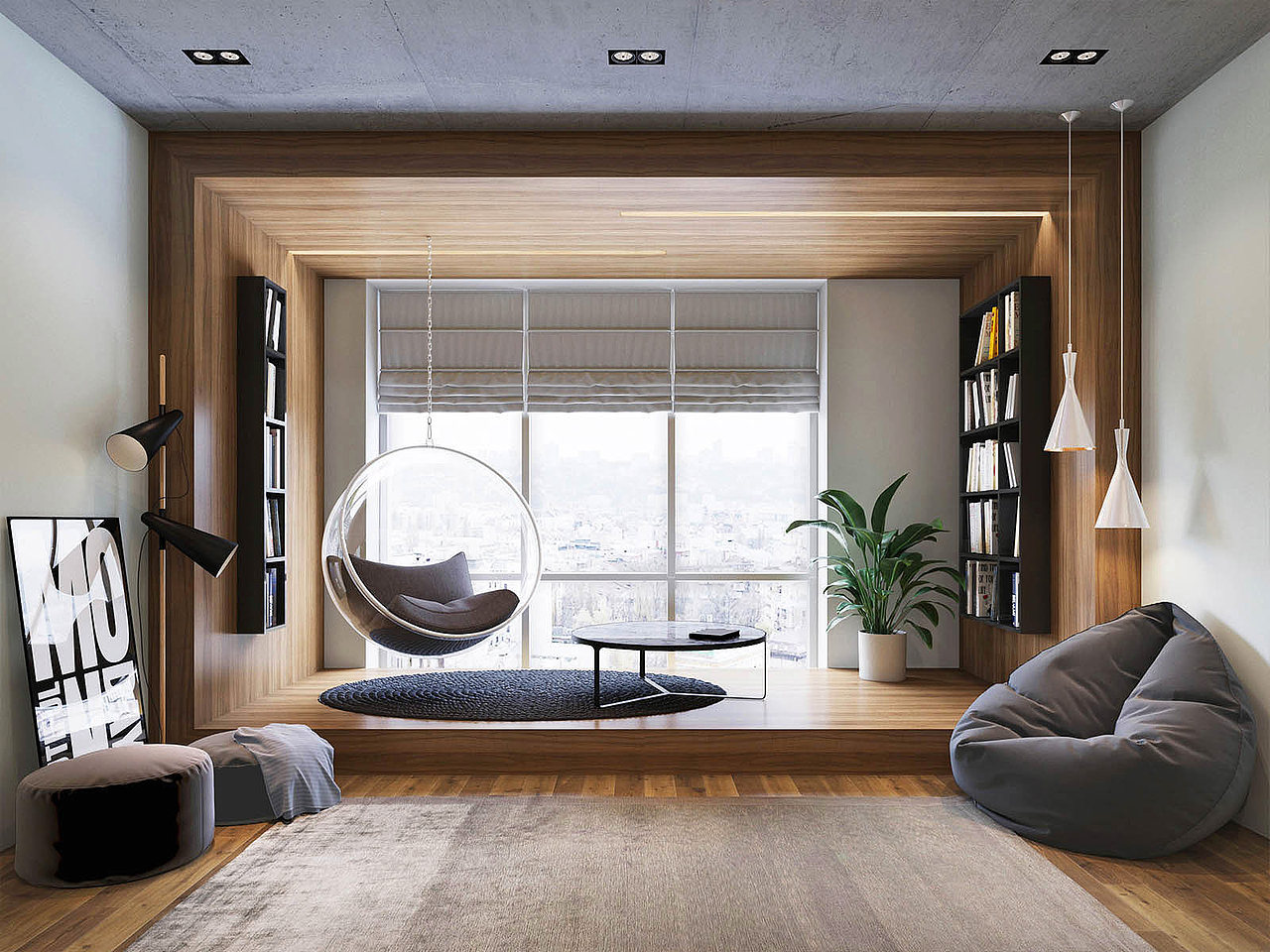 现代轻奢一整套家装效果图