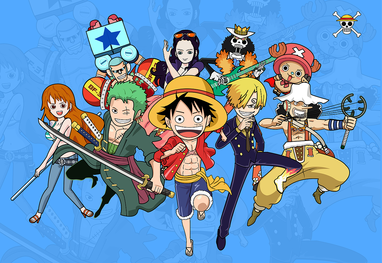 海贼王人物图（图ZMTc4OTU4NzE2） - 创作习作 - 站酷设计师海上大米原创素材 - 站酷ZCOOL