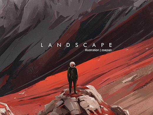 landscape（個人主頁-ZNDMyNjc4ODQ=） - 概念設(shè)定 - 站酷設(shè)計(jì)師Zoepan_原創(chuàng)素材 - 站酷ZCOOL