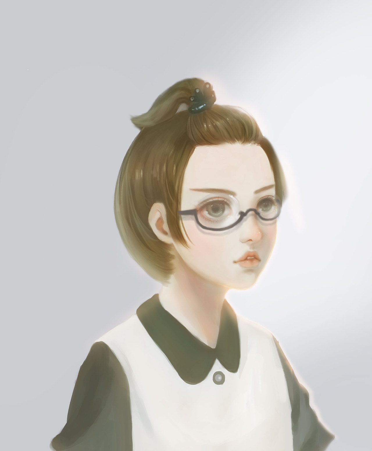 拖了好几天算是把这个大头画完了