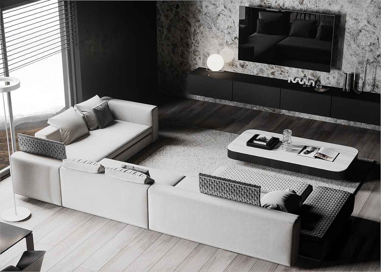 冷峻的黑（图ZMTY0ODc1NDE2） - 家装设计 - 站酷设计师慕容鬼王原创素材 - 站酷ZCOOL