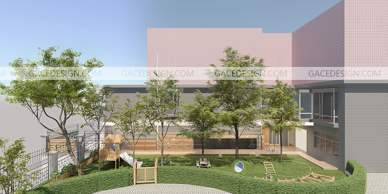 Gace Design幼儿园设计丨深业幸福家鹿鸣园托育园（图ZMjM4MDg2MzA0） - 家装设计 - 站酷设计师GaceDesign原创素材 - 站酷ZCOOL