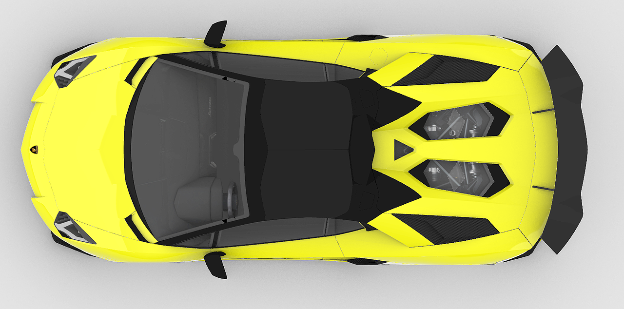 兰博基尼700R尾翼设计建模（图ZMjk0MDE4NjAw） - 交通工具 - 站酷设计师爱车坊模玩原创素材 - 站酷ZCOOL