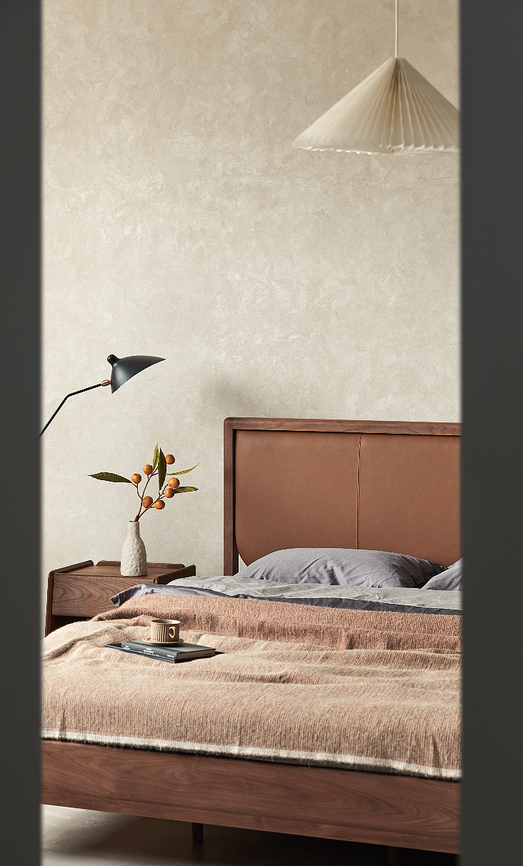 浮岛床 | 感受真皮的触感与轻松睡眠