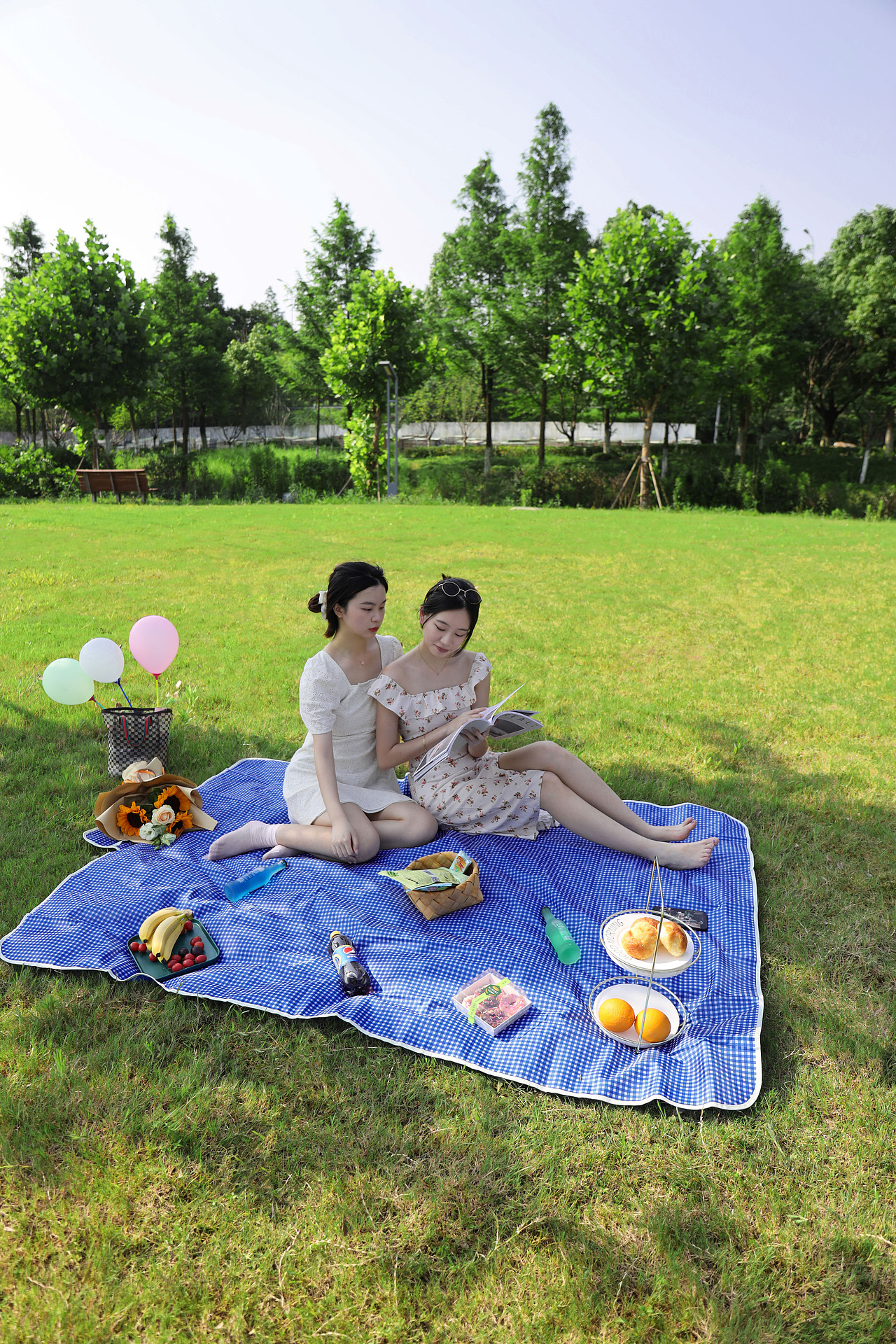 野餐垫拍摄
