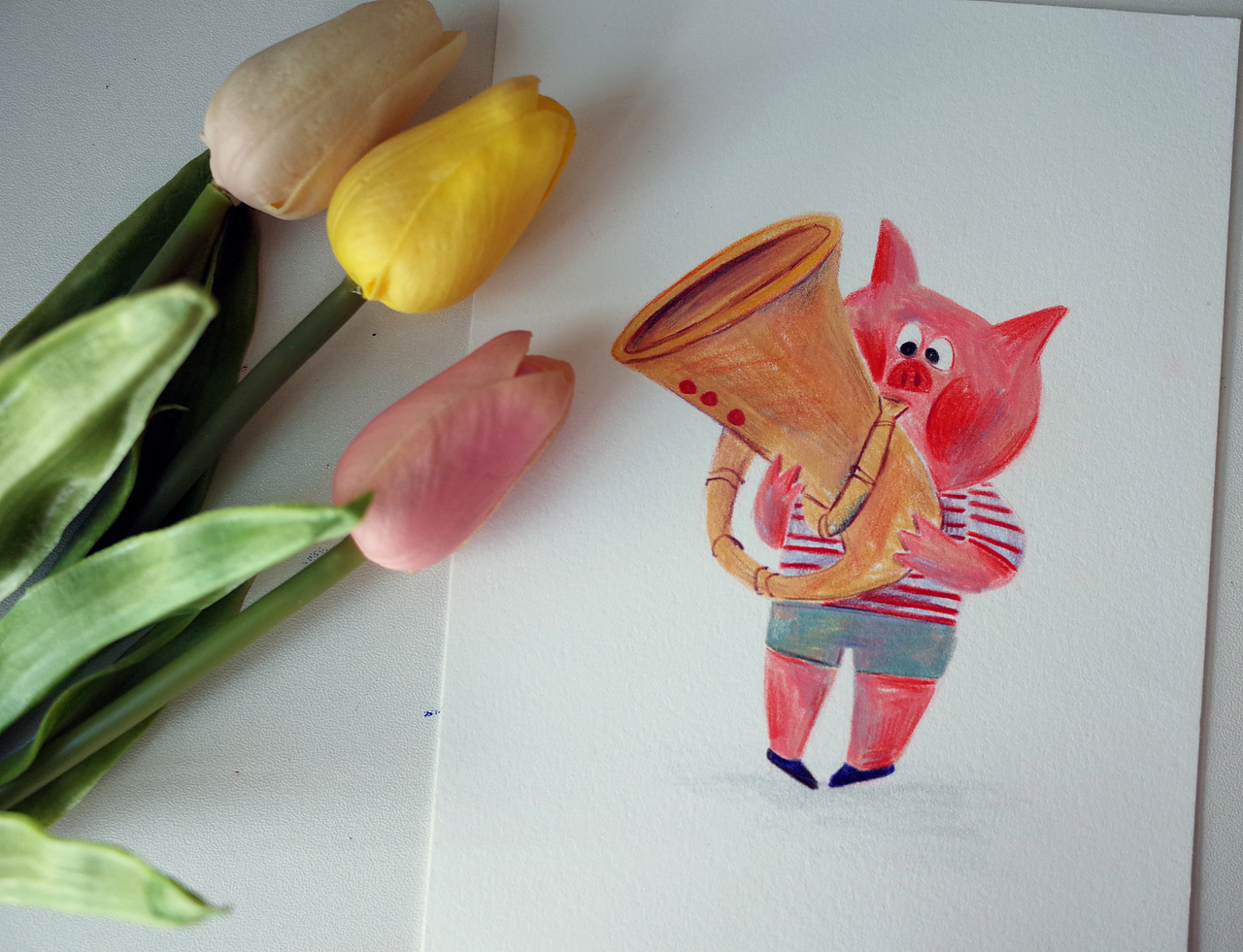 手绘创作日常混更（图ZMTgzMTM1MjA0） - 创作习作 - 站酷设计师六一kaki原创素材 - 站酷ZCOOL