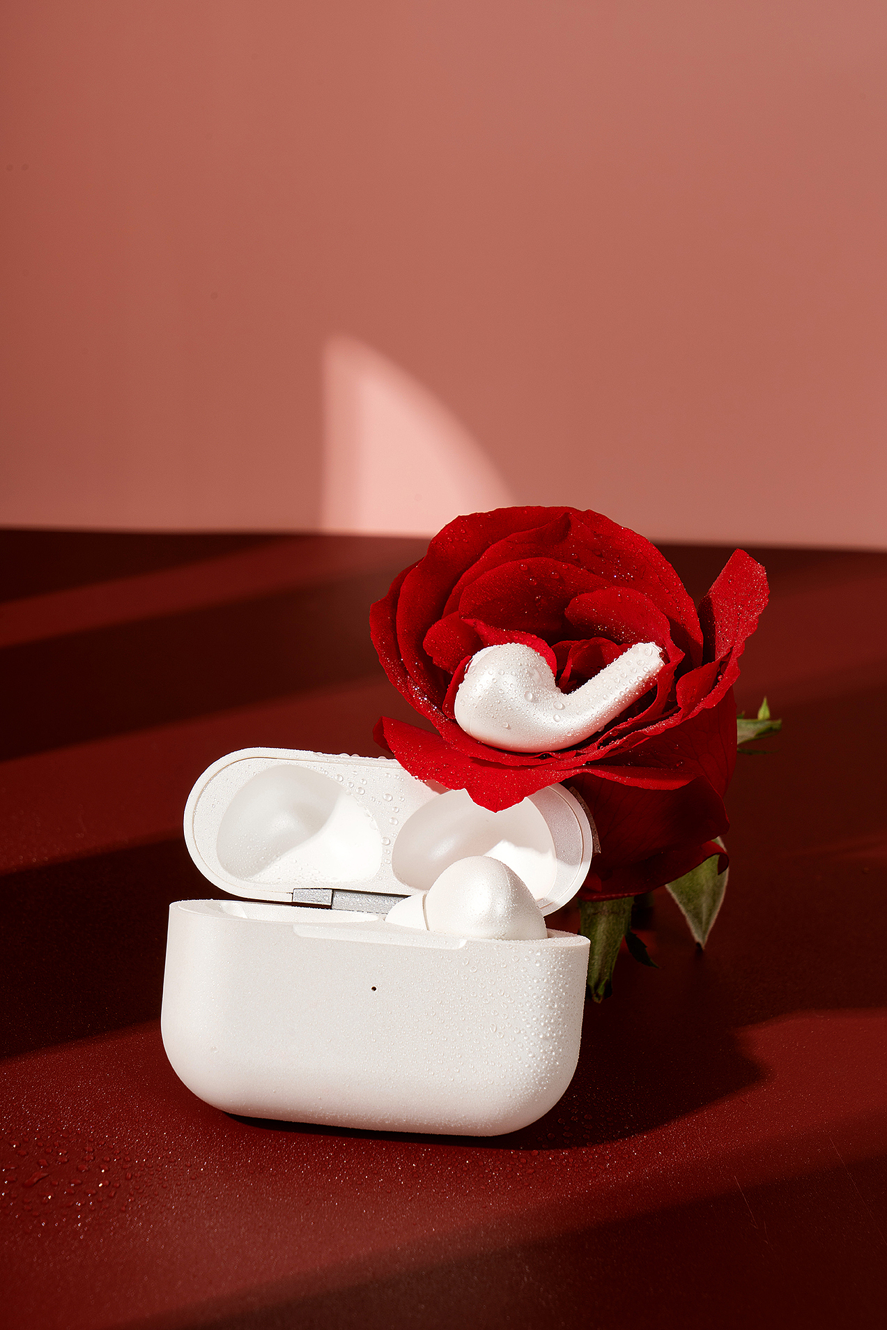 马卡龙色系耳机