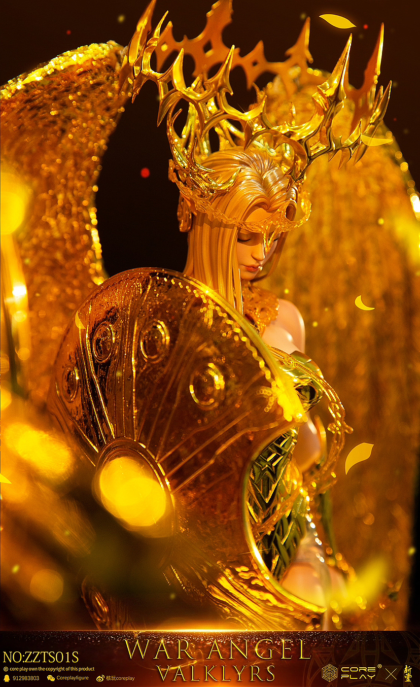 核玩coreplay原创雕像 战争天使— 瓦尔基丽雅（图ZMzUyNDUzODQw） - 玩具 - 站酷设计师核玩coreplay原创素材 - 站酷ZCOOL