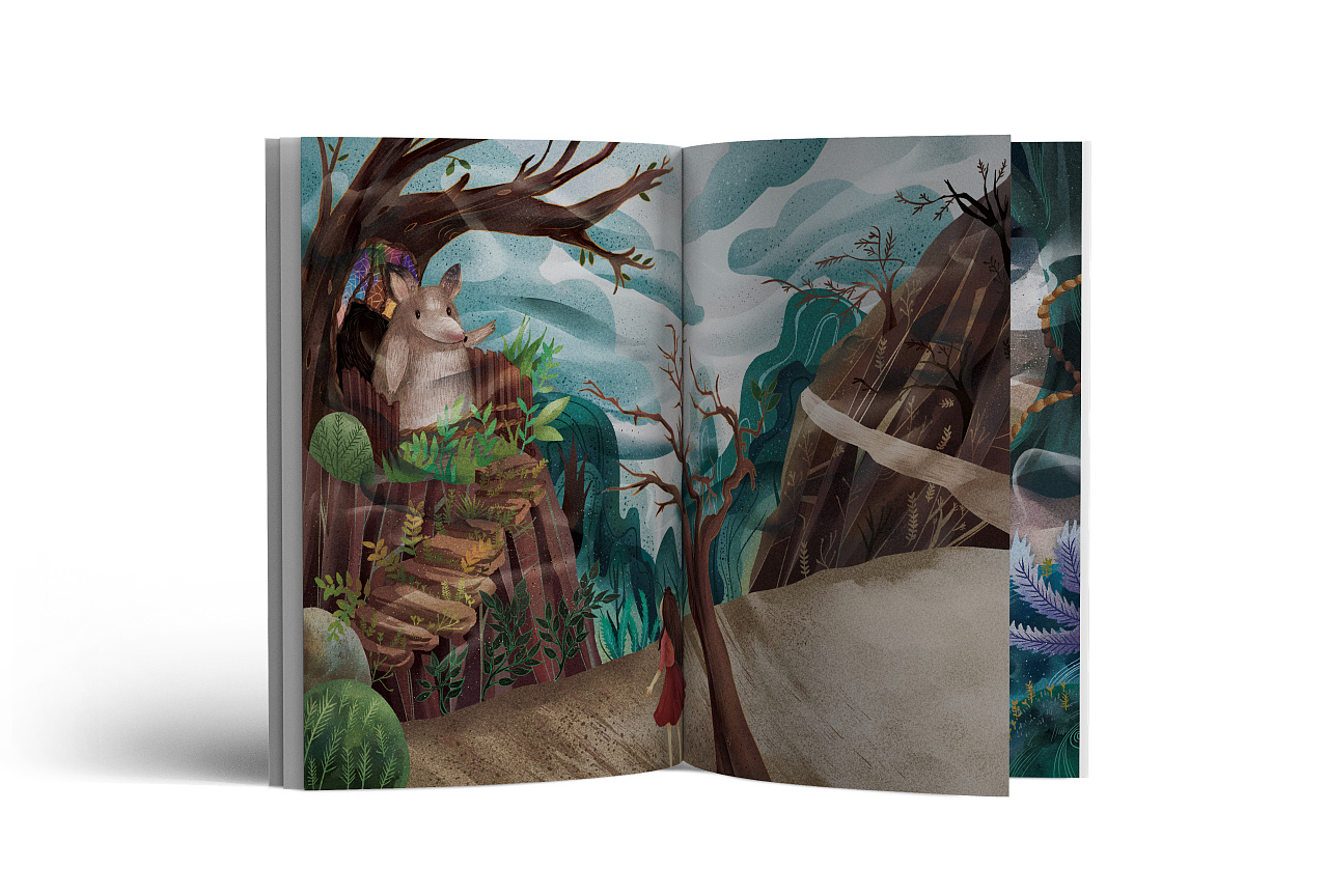 《偷睡眠者》插画集绘本创作