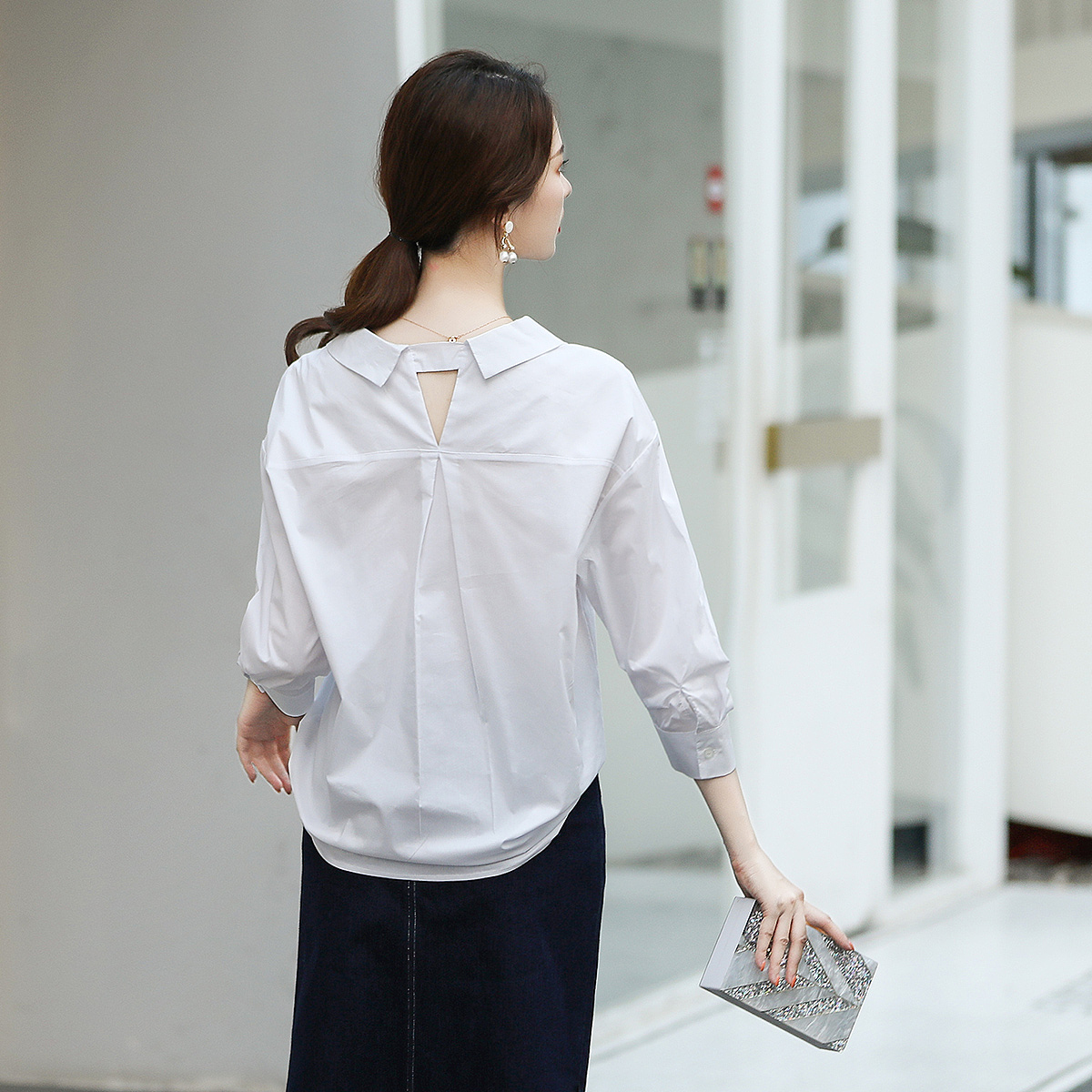 电商女装摄影 秋季外拍