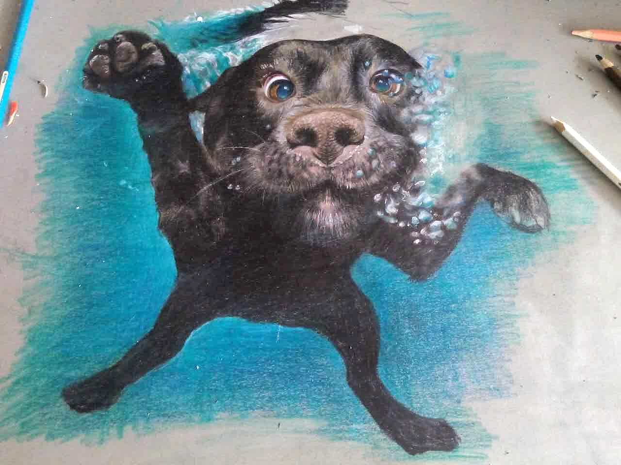 大学期间画的彩铅画（图ZMzY5NTcyMzY=） - 绘画 - 站酷设计师crystal_fx原创素材 - 站酷ZCOOL