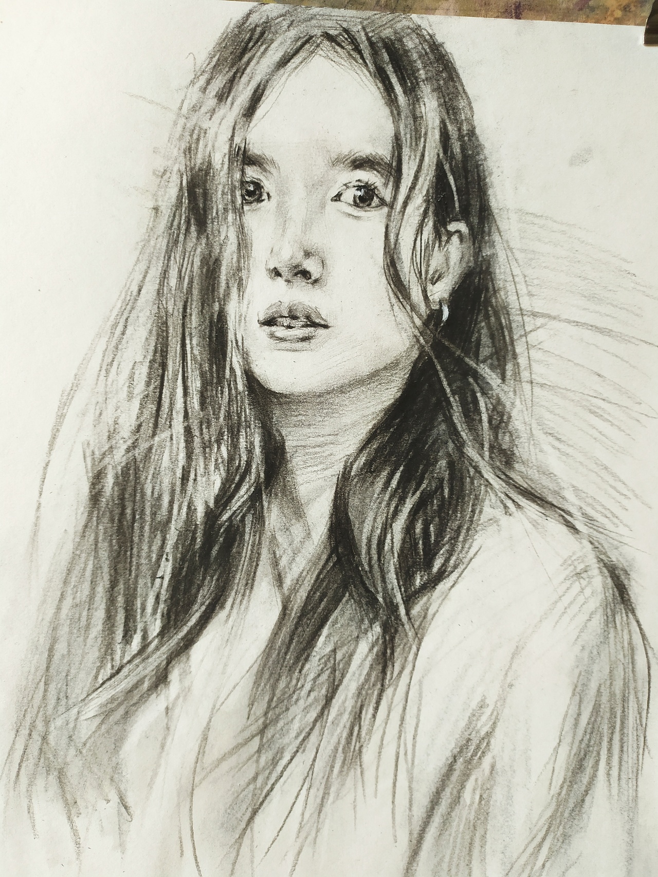 素描人物|其他|墙绘\/立体画|新俊 - 临摹作品 - 站酷 (ZCOOL)