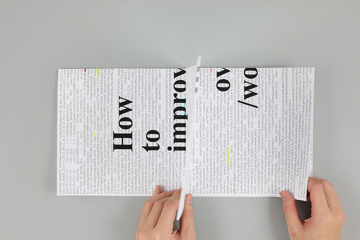 Desk Lunch Proposal 书籍设计