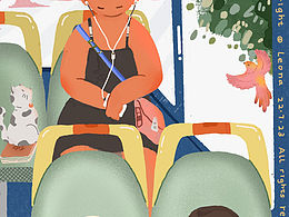 插画｜被精心浪费的时间