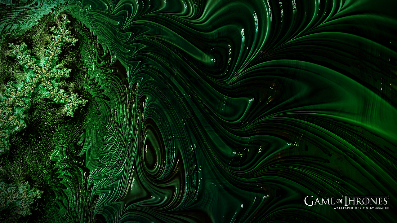 【冰与火之歌】分形海报一组