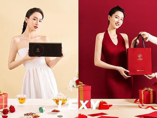 养生茶 #电商模特主图 | 四时和堂 x 乐夕影像