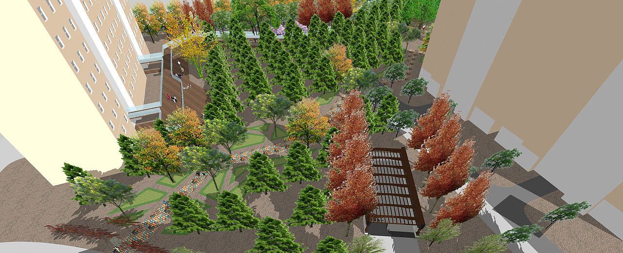 结云镇游戏社区设计——森林节点（图ZMTA0NTIzNTI0） - 景观设计 - 站酷设计师By瑞德原创素材 - 站酷ZCOOL