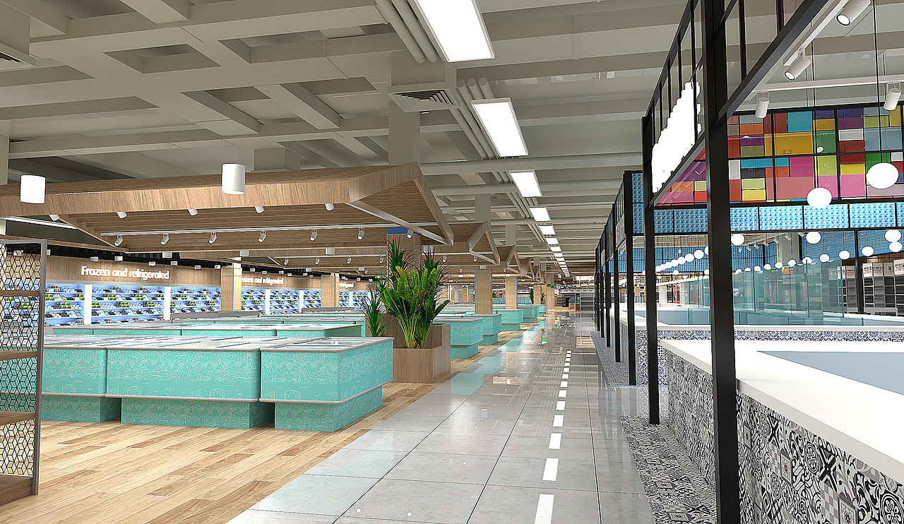 超级大卖场（图ZMTE4OTA4MTky） - 家装设计 - 站酷设计师dshang3302原创素材 - 站酷ZCOOL