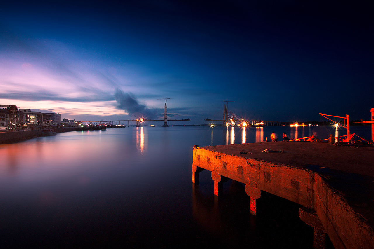 海港夜景|摄影|风光摄影|xinsunlite - 原创作品 - 站酷 (ZCOOL)