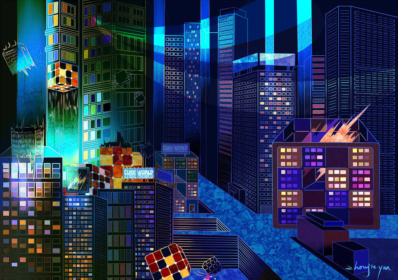 2019插画总结（图ZMTkyMzk4OTIw） - 创作习作 - 站酷设计师摔油瓶的小白熊原创素材 - 站酷ZCOOL