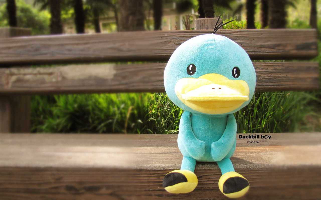 鸭嘴兽男孩 公仔壁纸系列