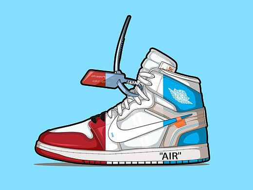 Off-White联名Air Jordan 1