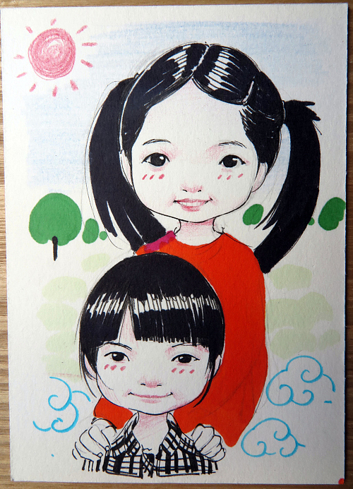 春哥手绘风格画像（二）（图ZMjI1MjYwMDA=） - 单幅漫画 - 站酷设计师画画的春哥原创素材 - 站酷ZCOOL