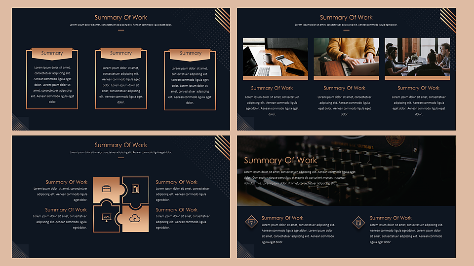 【耀你好看】工作总结高端黑金大气商务PPT4（图ZMjEwNTU4Mzcy） - PPT/Keynote - 站酷设计师熊猫大人pandaren原创素材 - 站酷ZCOOL