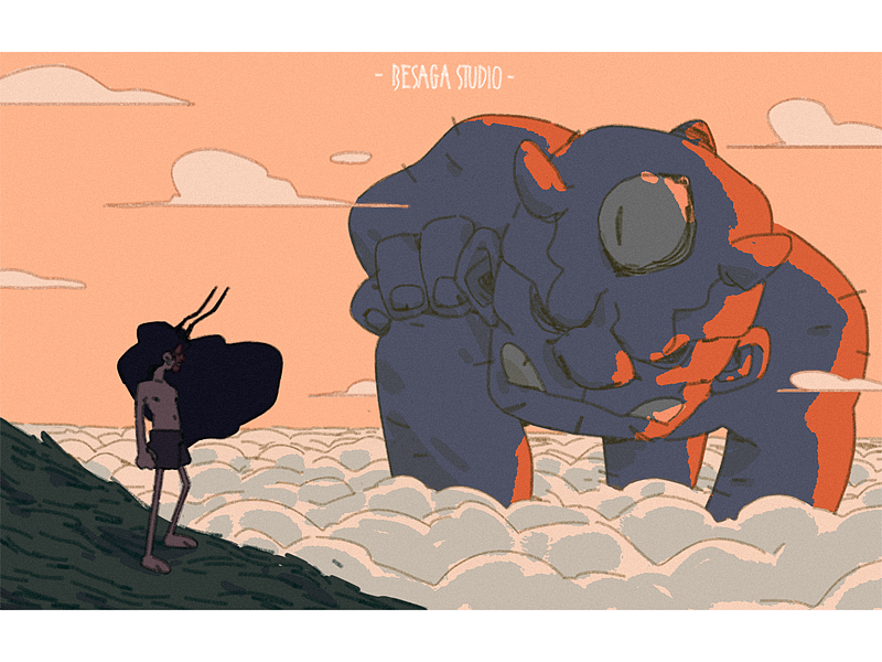 山鬼出没
<br>“轰隆隆隆隆”