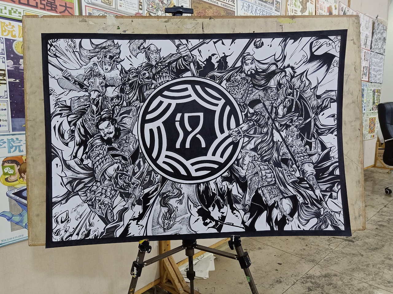 中西方古典黑白装饰画创作（图ZMjIzMzIyODg4） - 艺术插画 - 站酷设计师厄舍府i原创素材 - 站酷ZCOOL