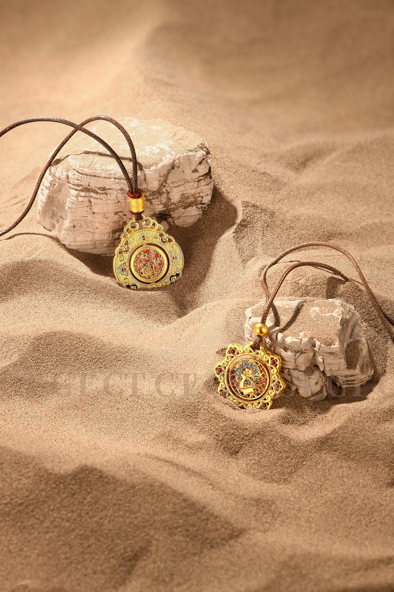 敦煌系列 足金珠宝摄影