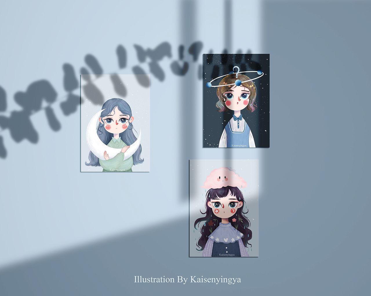 原创插画♡（图ZMjE1OTcxNTYw） - 儿童插画 - 站酷设计师开森盈吖原创素材 - 站酷ZCOOL