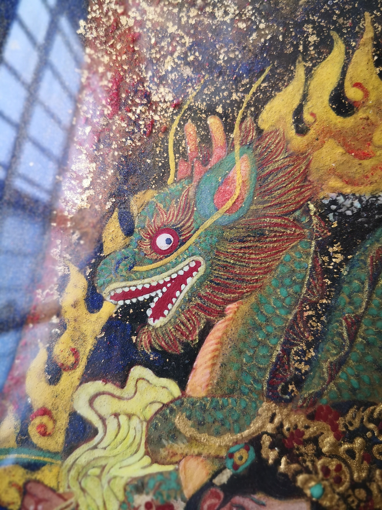 岩彩《武则天与牡丹》（图ZMTgwNDUxOTQw） - 商业插画 - 站酷设计师河洛娃娃原创素材 - 站酷ZCOOL