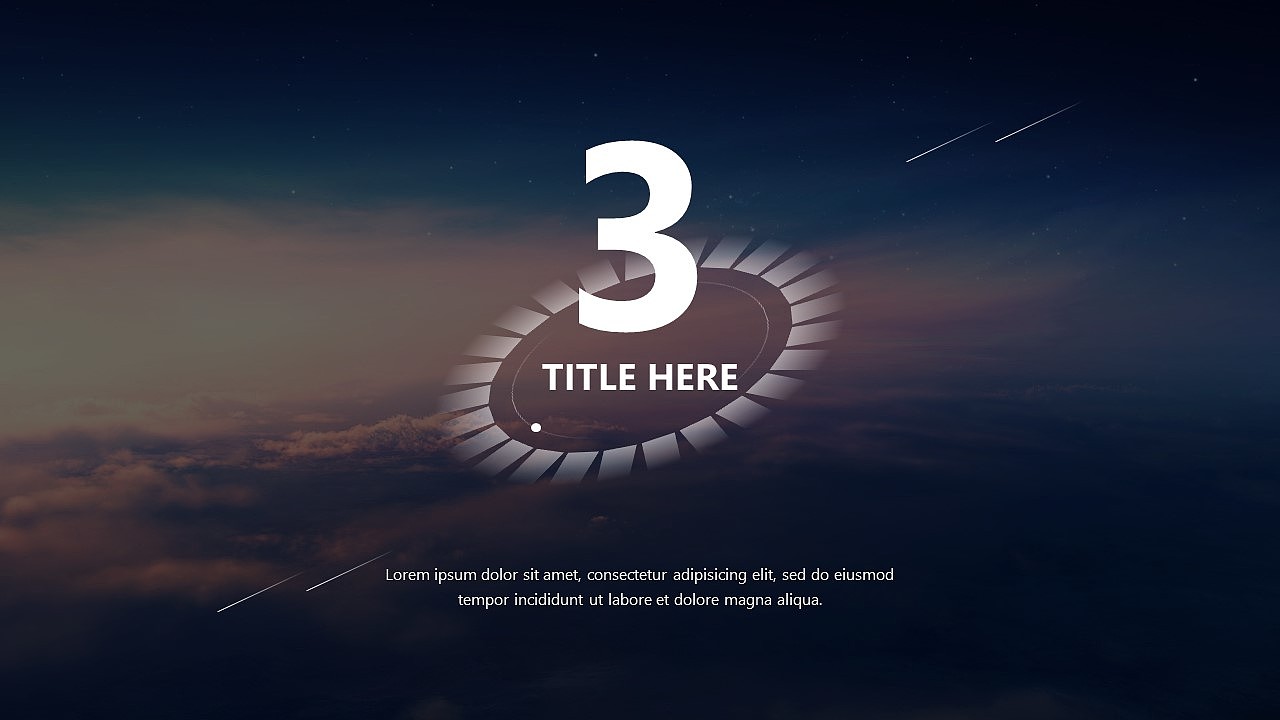 黑底欧美大气企业宣传工作汇报通用PPT模板