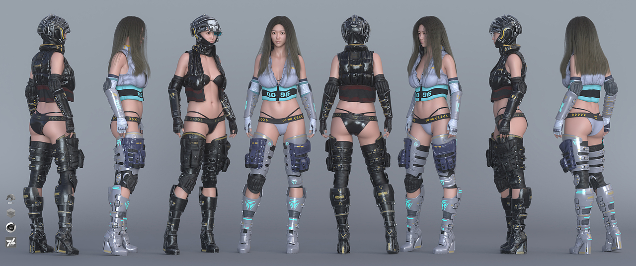 C4D Redshift 角色渲染合集05