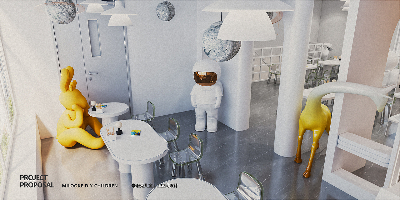 梦境岛•MILOOKE儿童手工（图ZMzA3NTY2MzM2） - 商业空间设计 - 站酷设计师TOMET原创素材 - 站酷ZCOOL