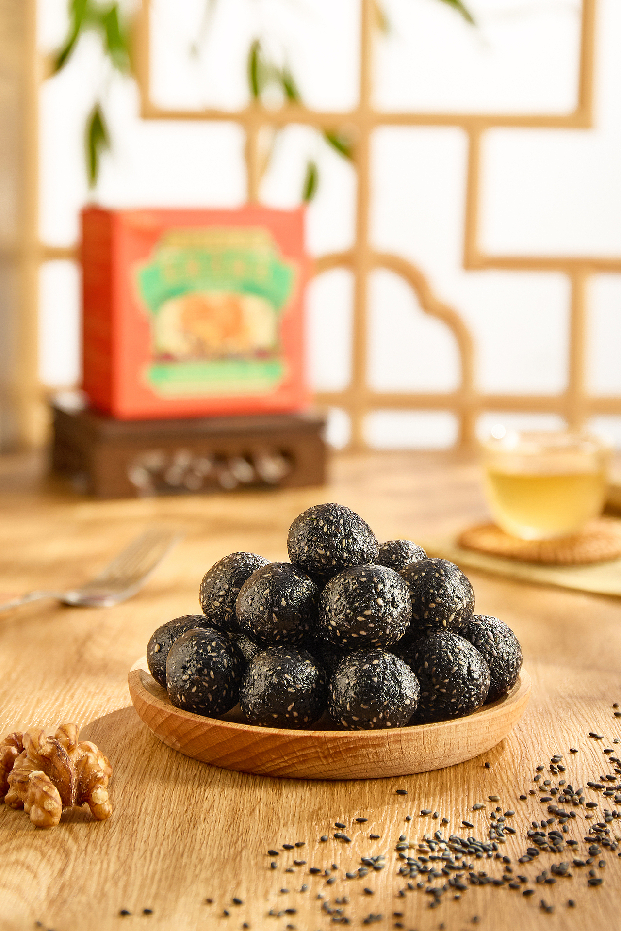 五黑芝麻丸拍摄